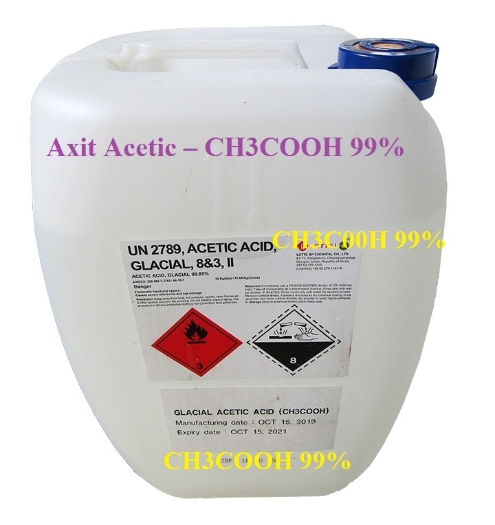 Axit Acetic – CH3COOH 99% - Hóa Chất Quang Ngọc Diệp - Công Ty TNHH Quang Ngọc Diệp